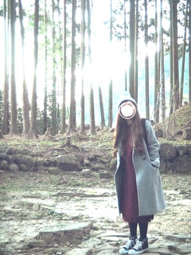 kさん（レディース・150cm）の冬コーディネート