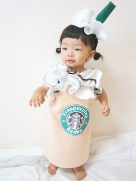 「フラペチーノ」｜ayaka...rinkaさん（キッズ・70cm）の秋コーディネート