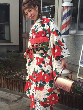 「二十歳」｜かよこ。さん（レディース・168cm）の冬コーディネート