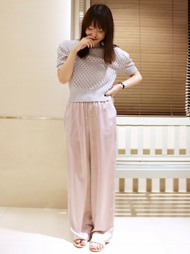 プレス　ERINAさんのコーディネート