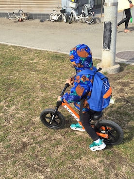 「ストライダー」｜「アイテム（ブルゾン）」を使った、ＥＴＡさん（キッズ・90cm）の春コーディネート