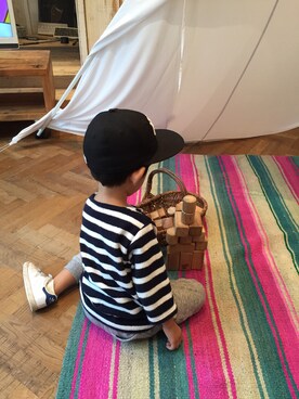 ETAさん(キッズ・90cm)の秋コーディネート