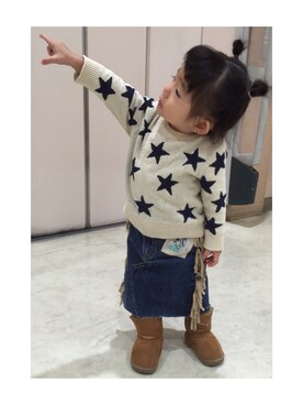 「1歳半」｜「アイテム（ブーティ）」を使った、u____pさん（レディース・152cm）の冬コーディネート