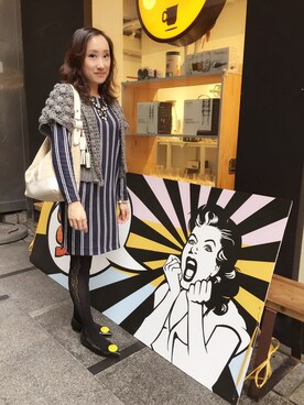 「smiスマイル☺」｜Koyama Yumiさん（レディース・158cm）の冬コーディネート