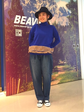 「Coohem（コーヘン）のアイテム」を使った、リナリナ～さん（レディース・158cm）の秋コーディネート