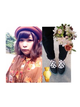 äriöさん（レディース・149cm）の秋コーディネート