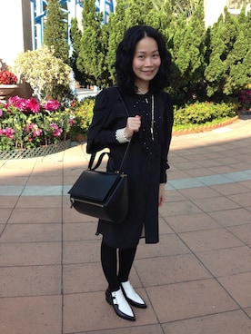 「GIVENCHY」｜「アイテム（ワンピース/ドレス）」を使った、SiNさん（レディース・157cm）の夏コーディネート