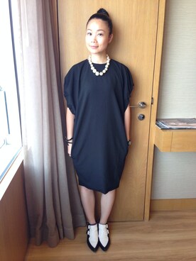 「Alexander McQueen（アレキサンダーマックイーン）のアイテム（ブーツ）」を使った、SiNさん（レディース・157cm）の夏コーディネート