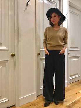 RINAさん(レディース・158cm)の秋コーディネート