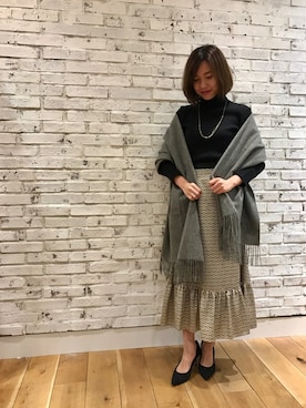 RINAさん(レディース・158cm)の冬コーディネート