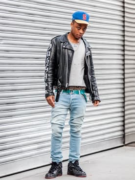 「Ollie（オーリー）のアイテム」を使った、Olliemagazineさん（メンズ・175cm）の冬コーディネート