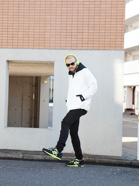 「Ollie（オーリー）のアイテム」を使った、Olliemagazineさん（メンズ・180cm）の冬コーディネート