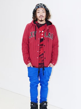 「Ollie（オーリー）のアイテム」を使った、Olliemagazineさん（メンズ・167cm）の冬コーディネート