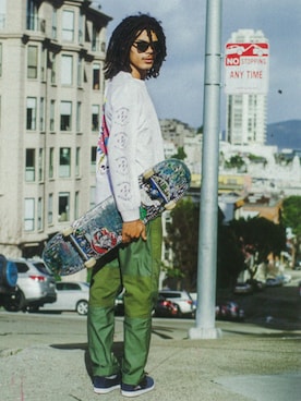 「Ollie（オーリー）のアイテム」を使った、Olliemagazineさん（メンズ・178cm）の冬コーディネート