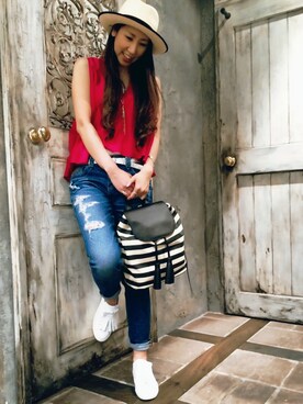 kazuyoさん（レディース・165cm）の春コーディネート