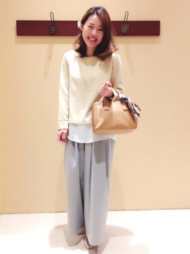 YUKARI♡さん（レディース・160cm）の冬コーディネート