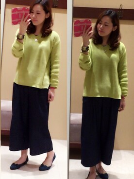 YUKARI♡さん（レディース・160cm）の春コーディネート