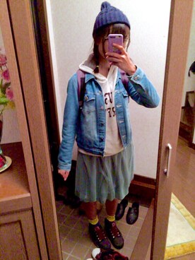 その他トップスを使った 登山靴 の人気ファッションコーディネート Wear