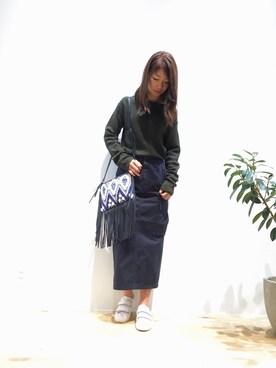 「36Quatre-Neuf」｜reinaさん（レディース・154cm）の夏コーディネート