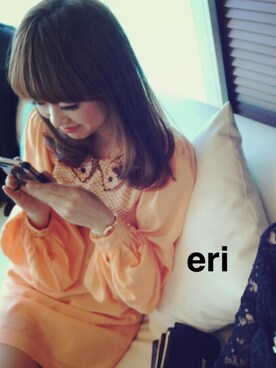 「バルーンスリーブ」｜erikoさん（レディース・153cm）の冬コーディネート