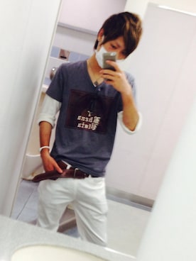 「JOURNAL STANDARD relume（ジャーナルスタンダード　レリューム）のアイテム（腕時計）」を使った、凌平さん（メンズ・171cm）の夏コーディネート
