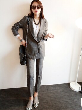 スリムパンツ のレディース人気ファッションコーディネート Wear