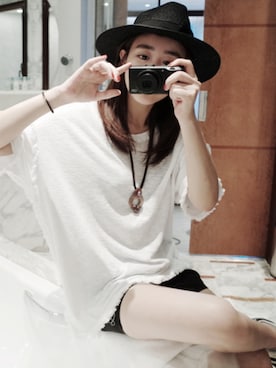 「韓国ファッション」｜NIPONJJUYAさん（レディース・165cm）の夏コーディネート