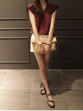 「海外セレブ風」｜NIPONJJUYAさん（レディース・165cm）の夏コーディネート