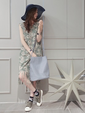 「海外セレブ風」｜NIPONJJUYAさん（レディース・165cm）の夏コーディネート