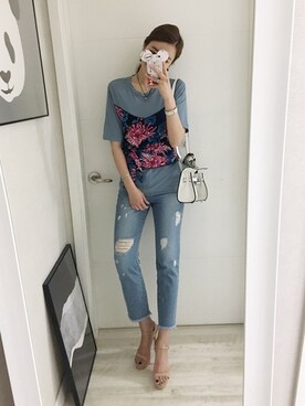 「 おとなカジュアル」｜NIPONJJUYAさん（レディース・165cm）の春コーディネート
