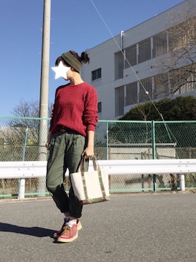 natchiさん（レディース・158cm）の冬コーディネート