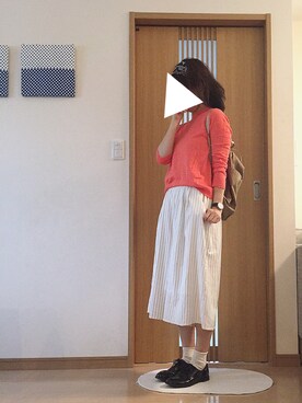 「Honeys（ハニーズ）のアイテム（財布/小物）」を使った、natchiさん（レディース・158cm）の春コーディネート