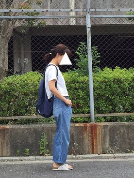 「STUDIOUS（ステュディオス）のアイテム（腕時計）」を使った、natchiさん（レディース・158cm）の春コーディネート