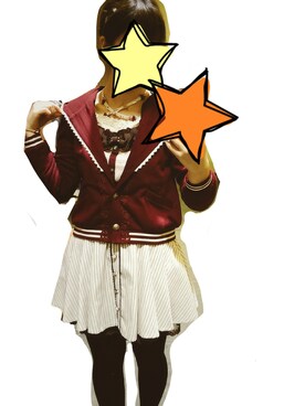 「axes femme（アクシーズファム）のアイテム（ブルゾン）」を使った、てぃーさん（レディース・162cm）の冬コーディネート