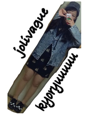 「アイテム（タイツ/ストッキング、ベージュ系）」を使った、きょうりゅうさん（レディース・153cm）の冬コーディネート