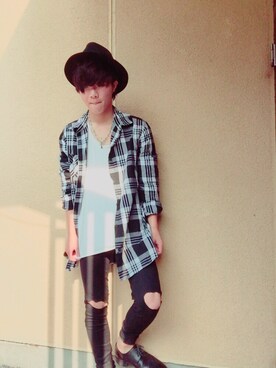 くろDAさん（メンズ・165cm）の秋コーディネート