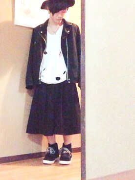 「B'2nd（ビーセカンド）のアイテム（ジャケット/アウター）」を使った、くろDAさん（メンズ・166cm）の秋コーディネート