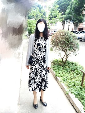 「Oasis（オアシス）のアイテム」を使った、Móさん（レディース・163cm）の春コーディネート