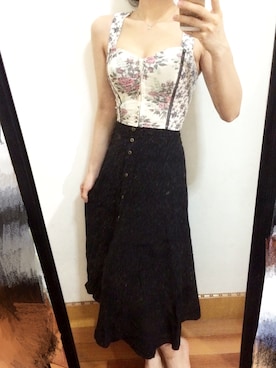「ecote」｜Móさん（レディース・162cm）の春コーディネート