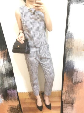 「Oasis（オアシス）のアイテム」を使った、Móさん（レディース・162cm）の夏コーディネート