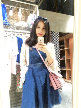 「MONKI」｜Móさん（レディース・162cm）の夏コーディネート