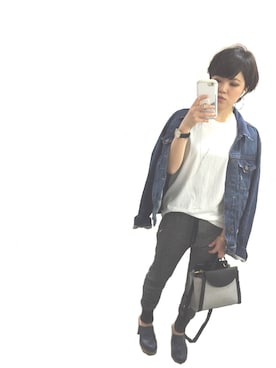 「DRWCYS」｜「アイテム（その他シューズ）」を使った、MAISさん（レディース・155cm）の春コーディネート