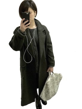 MAISさん（レディース・155cm）の冬コーディネート