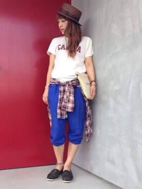 かおりりいさん（レディース・150cm）の夏コーディネート