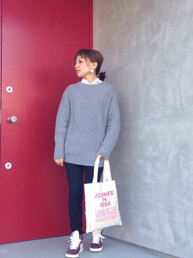 かおりりいさん（レディース・150cm）の冬コーディネート