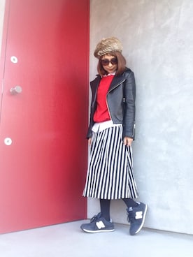 「まいフェス 6」｜かおりりいさん（レディース・150cm）の冬コーディネート