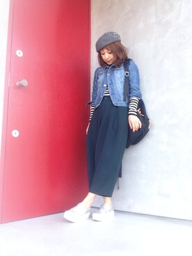 かおりりいさん（レディース・150cm）の冬コーディネート