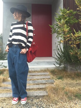 かおりりいさん（レディース・150cm）の冬コーディネート