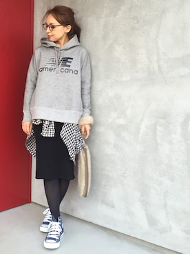 かおりりいさん（レディース・150cm）の冬コーディネート