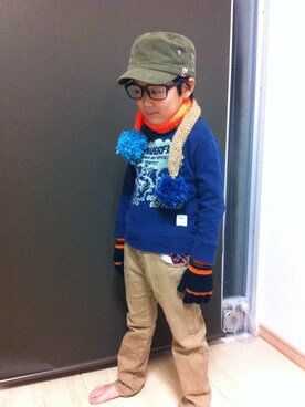 ルーニーさん(キッズ・120cm)の春コーディネート